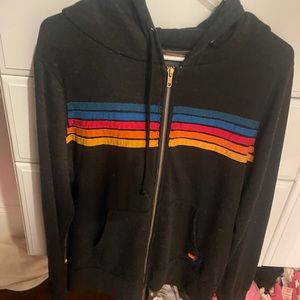 aviator nation zip up